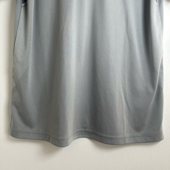 PGA Tour Golf Polo Shirt, Short Sleeve, 3-Button Gray Men's Shirt, Size Large - Picture 5 of 14